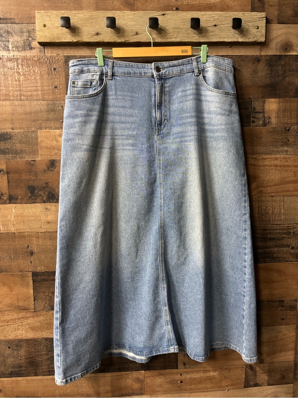 torrid Light Blue Denim Maxi Skirt